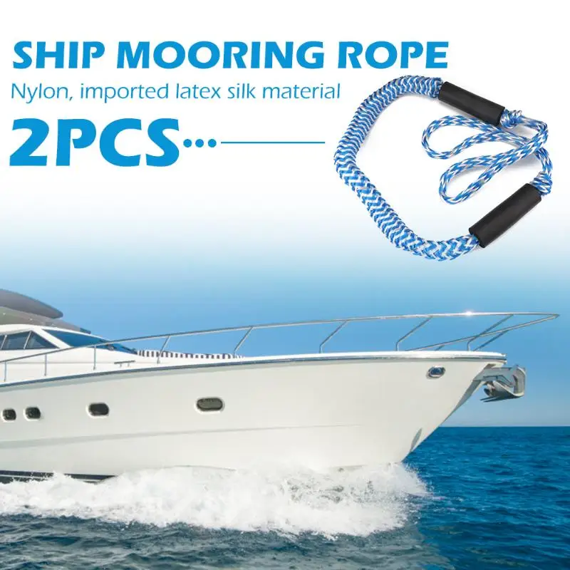 Convenient Boat Dock Lines 2pcs 4 Feet Waterproof Marine Kayak Bungee Mooring Docking Ropes Cords Boat Parts Accessories
Convenient Boat Dock Lines 2pcs 4 Feet Waterproof Marine Kayak Bungee Mooring Docking Ropes Cords Boat Parts Accessories