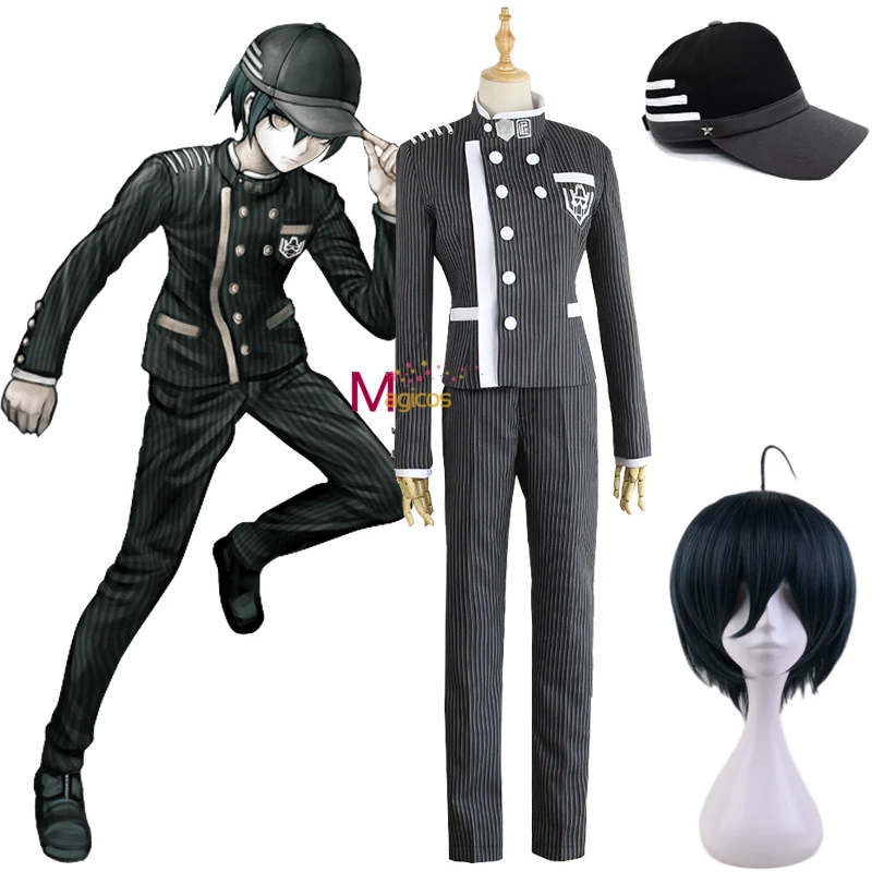 Anime Danganronpa V3 Cosplay Saihara Shuichi Cosplay Costume Wig School Uniform Suit Outfit Men Women Costumes
Anime Danganronpa V3 Cosplay Saihara Shuichi Cosplay Costume Wig School Uniform Suit Outfit Men Women Costumes