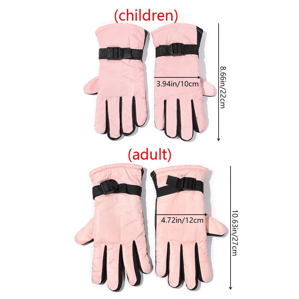1 пара Детские Зимние перчатки для мальчиков и девочек |