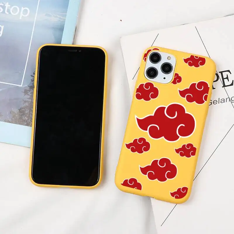 Anime Akatsuki Kakashi Narutoes Phone Case For iphone 12 11 Pro Max Mini XS 8 7 6 6S Plus X SE 2020 XR Candy yellow Silicone
Anime Akatsuki Kakashi Narutoes Phone Case For iphone 12 11 Pro Max Mini XS 8 7 6 6S Plus X SE 2020 XR Candy yellow Silicone