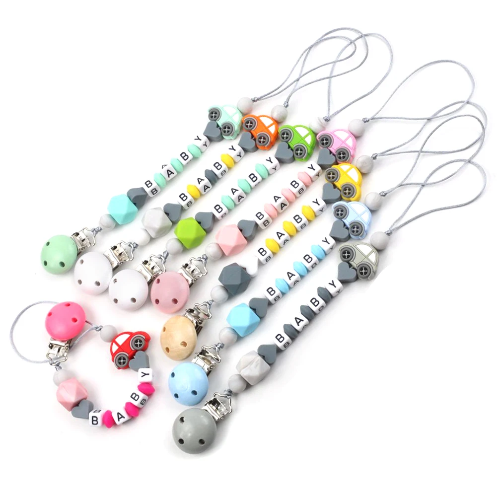 Handmade Silicone Pacifier Chains Eco-friendly Clip Teether Necklace Appease Baby Shower Entertainment Safty Chain
Handmade Silicone Pacifier Chains Eco-friendly Clip Teether Necklace Appease Baby Shower Entertainment Safty Chain