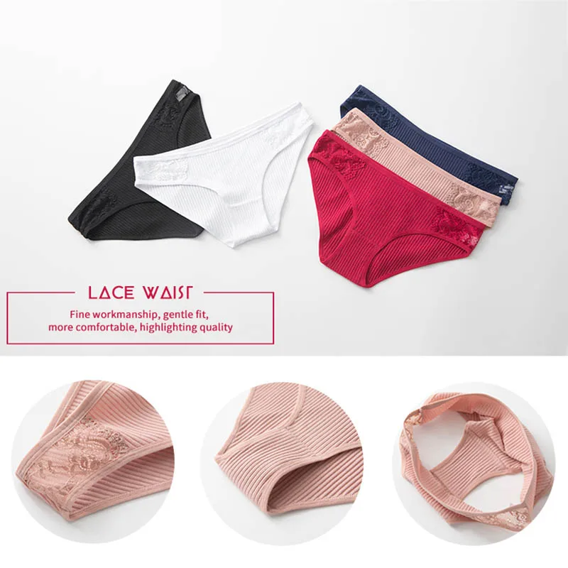 Cotton Panties Women Comfortable Underwears Sexy Low-Rise Underpants Female Lingerie Big Size Ladies Briefs
Cotton Panties Women Comfortable Underwears Sexy Low-Rise Underpants Female Lingerie Big Size Ladies Briefs