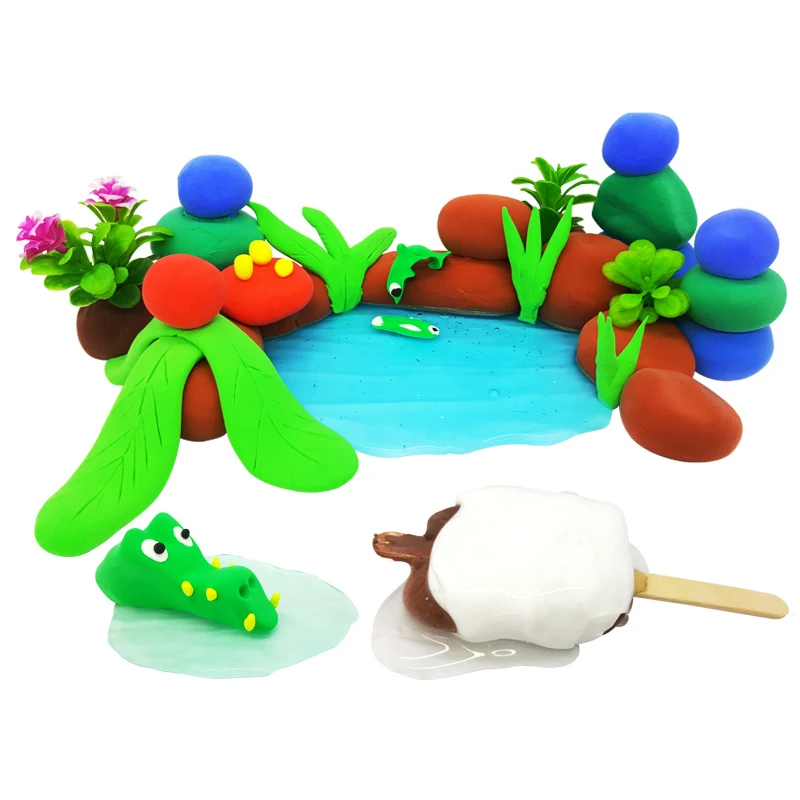 36 Color Light Soft Clay DIY Toys Children Educational Air Dry Polymer Plasticine Safe Colorful Light Clay Toy Gift To Kids 
36 Color Light Soft Clay DIY Toys Children Educational Air Dry Polymer Plasticine Safe Colorful Light Clay Toy Gift To Kids