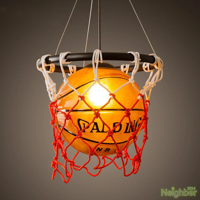 Good Shot Pendant Light LED Glass Basketball Hanging Lamp For Kids Room Restaurant Bedroom Lighting Fixtures
Good Shot Pendant Light LED Glass Basketball Hanging Lamp For Kids Room Restaurant Bedroom Lighting Fixtures