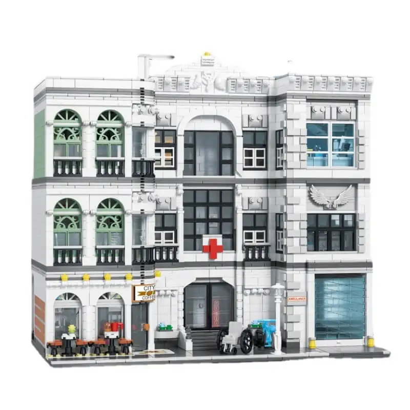 Модульные строительные блоки, модели больниц, 10188 блоков, технический набор, креативные города, серия, игрушки, подарки для детей
Модульные строительные блоки, модели больниц, 10188 блоков, технический набор, креативные города, серия, игрушки, подарки для детей