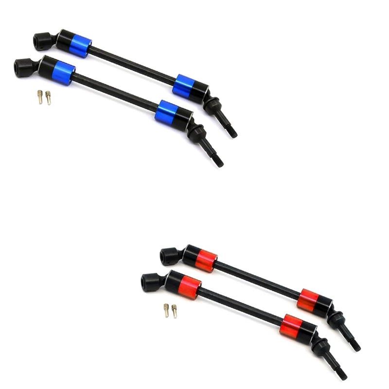 2Pcs Hard Steel CVD Universal Joint Drive Shaft Axle Upgrade Accessories for Traxxas 1/10 E-Revo Summit RC Car
2Pcs Hard Steel CVD Universal Joint Drive Shaft Axle Upgrade Accessories for Traxxas 1/10 E-Revo Summit RC Car