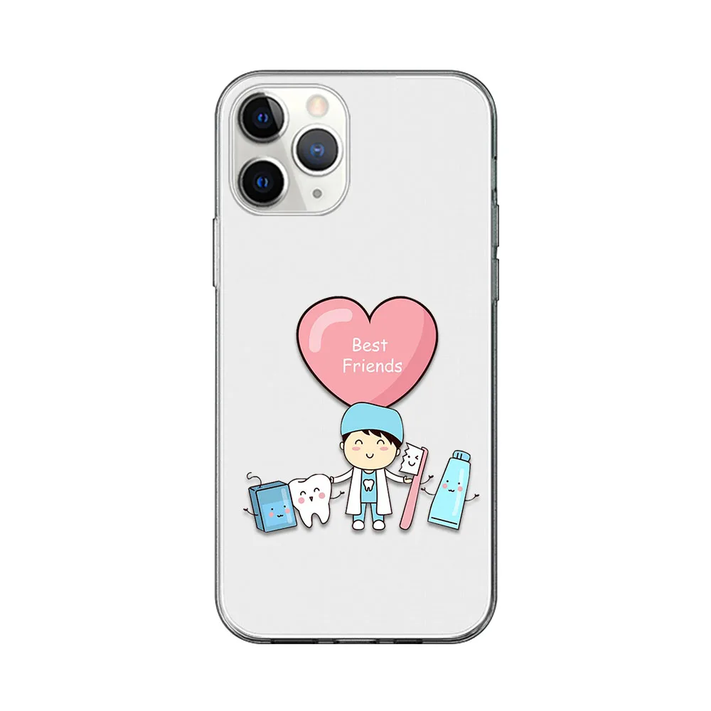 Dentist Teeth Case For iPhone 12 11 Pro Max Cover for iPhone 12 X XR XS MAX 7 8 6 S Plus 5S SE 2020 Soft Silicon TPU Phone Funda
Dentist Teeth Case For iPhone 12 11 Pro Max Cover for iPhone 12 X XR XS MAX 7 8 6 S Plus 5S SE 2020 Soft Silicon TPU Phone Funda