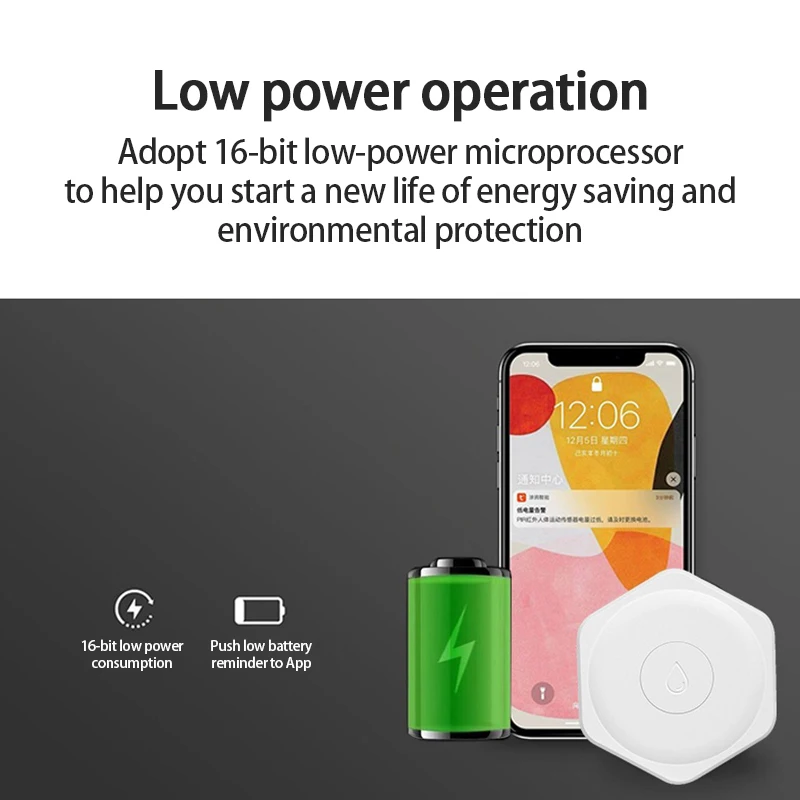 Bluetooth Flood Sensor Water Leak Detector Water Tank Full Water Linkage Alarm Tuya APP Remote Monitoring Smar Water Sensor
Bluetooth Flood Sensor Water Leak Detector Water Tank Full Water Linkage Alarm Tuya APP Remote Monitoring Smar Water Sensor