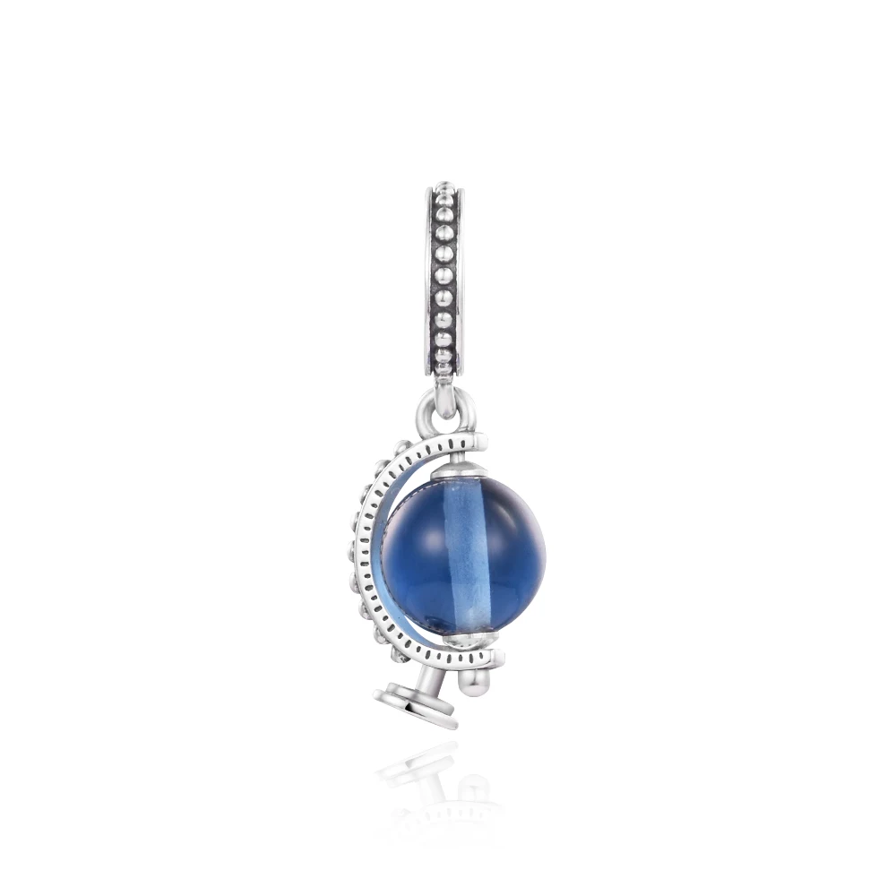 Blue Globe Dangle Charms Original 925 Sterling Silver Beads for Women Jewelry Making Fits Europe Bracelet DIY Gift Berloques
Blue Globe Dangle Charms Original 925 Sterling Silver Beads for Women Jewelry Making Fits Europe Bracelet DIY Gift Berloques