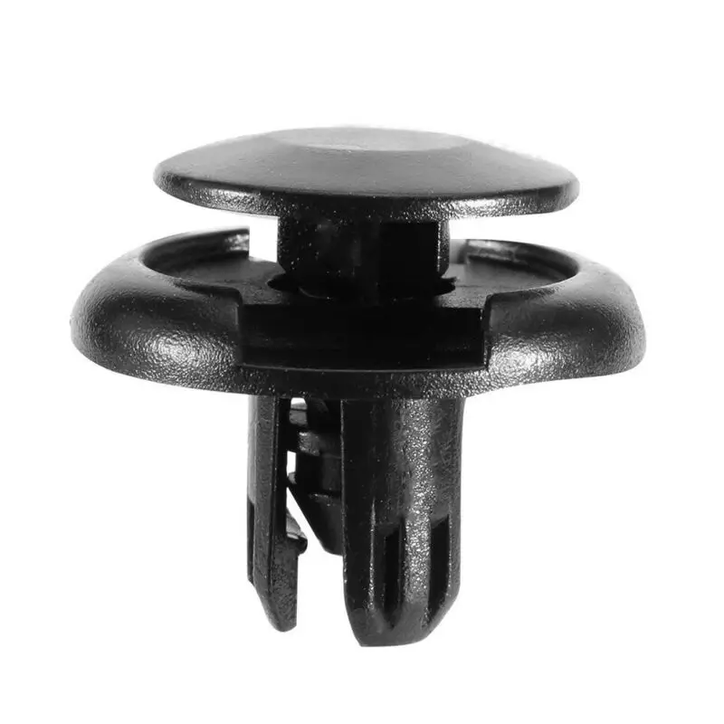 8mm Hole Plastic Push Pin Convenient For Car Bumper Door Trim Replacement Rivet Fastener Clips Black Durable
8mm Hole Plastic Push Pin Convenient For Car Bumper Door Trim Replacement Rivet Fastener Clips Black Durable
