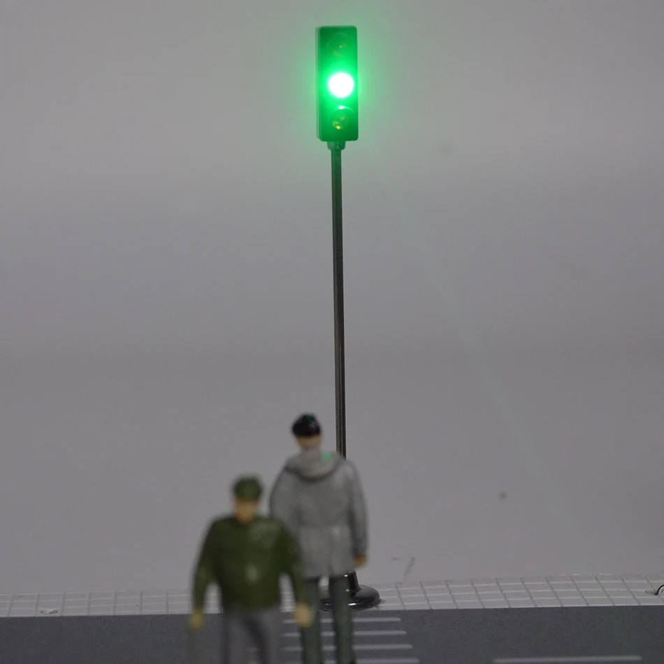 11CM Model LED Lights Street Traffic Signal Road Lamp Railway Landscape Train Building Layout Construction Sand Table Material
11CM Model LED Lights Street Traffic Signal Road Lamp Railway Landscape Train Building Layout Construction Sand Table Material