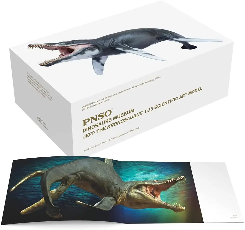 Новое поступление PNSO морское животное Джефф кронозавр 1:35 научная художественная