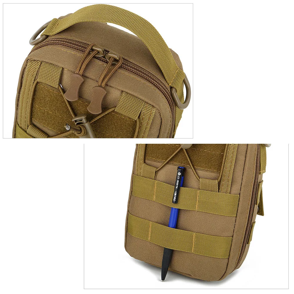 Military Waterproof Man Bags Tactical Pistol Gun Case Shoulder Bag Molle Outdoor Hiking Camping Pack Portable Multi Chest Bag
Military Waterproof Man Bags Tactical Pistol Gun Case Shoulder Bag Molle Outdoor Hiking Camping Pack Portable Multi Chest Bag