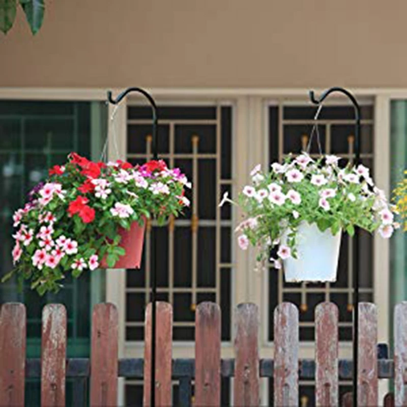 8 Pcs Shepherd Hook 37 Inch Thick Heavy Duty Rust Resistant Garden Outdoor Hanging Plants Basket Hanger Pathway Light 
8 Pcs Shepherd Hook 37 Inch Thick Heavy Duty Rust Resistant Garden Outdoor Hanging Plants Basket Hanger Pathway Light
