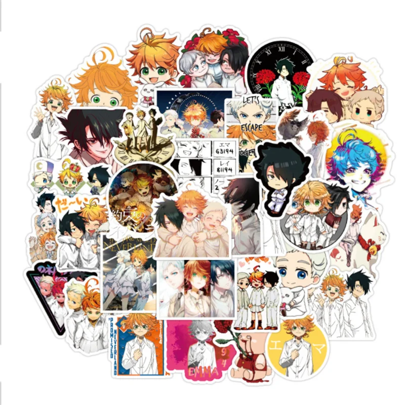 10/30/50PCS New Anime Cartoon Commitment Neverland Laptop Suitcase Scooter Graffiti Decoration Toy Wholesale
10/30/50PCS New Anime Cartoon Commitment Neverland Laptop Suitcase Scooter Graffiti Decoration Toy Wholesale