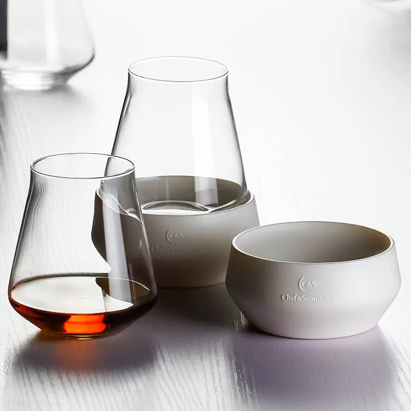 France Designer Superior Iced Coaster Whiskey Copita Nosing Glass Set Open Up Verre Whisky Wine Taster Cup Holder Pad Copo Vidro
France Designer Superior Iced Coaster Whiskey Copita Nosing Glass Set Open Up Verre Whisky Wine Taster Cup Holder Pad Copo Vidro
