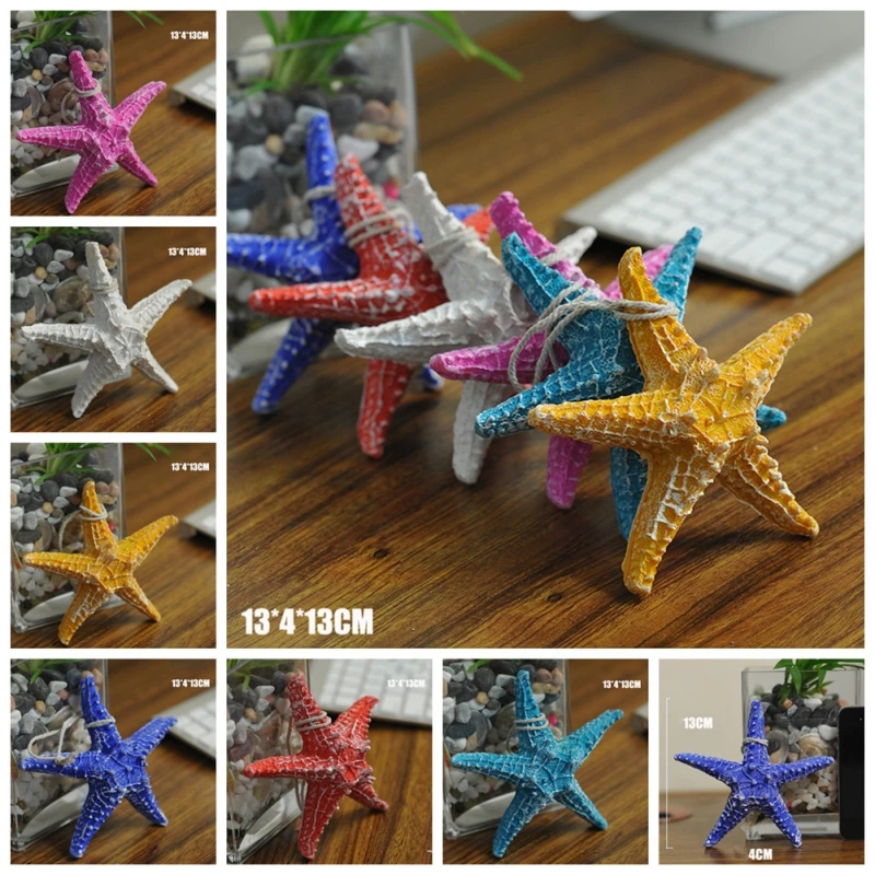 Ocean Decoration Series Six Colors Gorgeous No Fishy Smell Multi-specification Multi-grain Resin Starfish Pendants Starfish 
Ocean Decoration Series Six Colors Gorgeous No Fishy Smell Multi-specification Multi-grain Resin Starfish Pendants Starfish