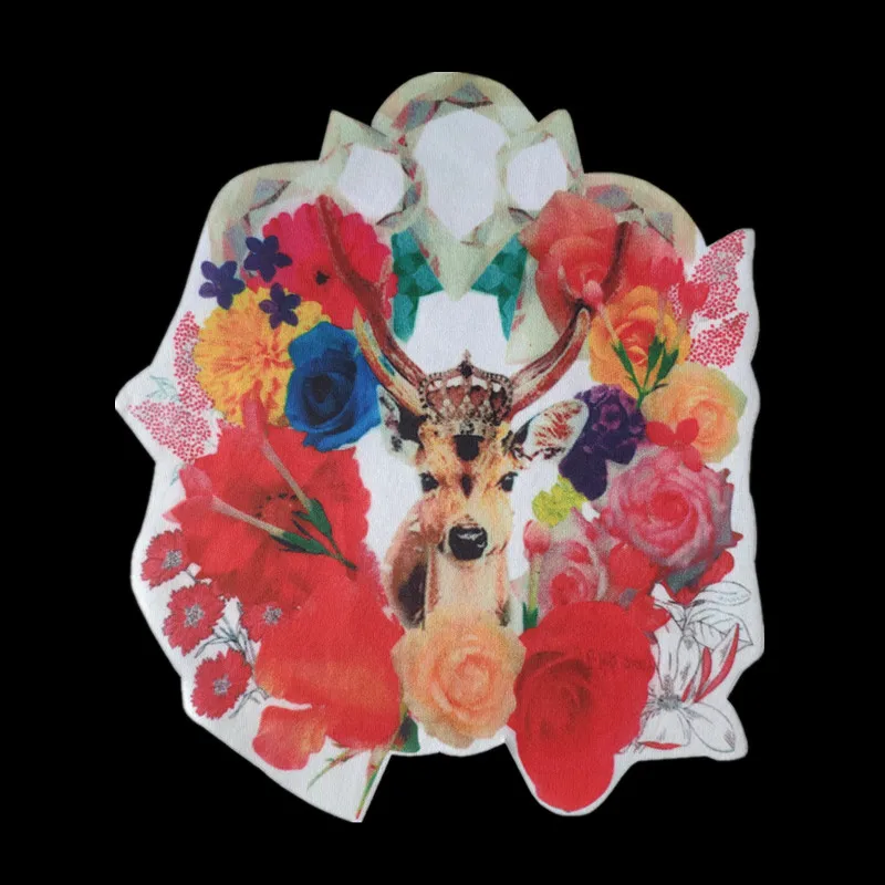 Deer Flower Logo Iron On Patches for Clothing Accessories Patch Stickers Large Badge Clothes Badge Strange Things Gifts
Deer Flower Logo Iron On Patches for Clothing Accessories Patch Stickers Large Badge Clothes Badge Strange Things Gifts