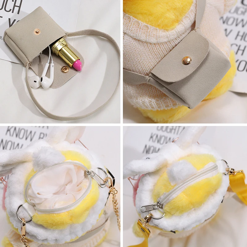 CASMOR Cartoon Image Pack Women Cute Glasses Plush Duck Shoulder Bags Ladies Amusement Park Party Messenger Bag 2019
CASMOR Cartoon Image Pack Women Cute Glasses Plush Duck Shoulder Bags Ladies Amusement Park Party Messenger Bag 2019
