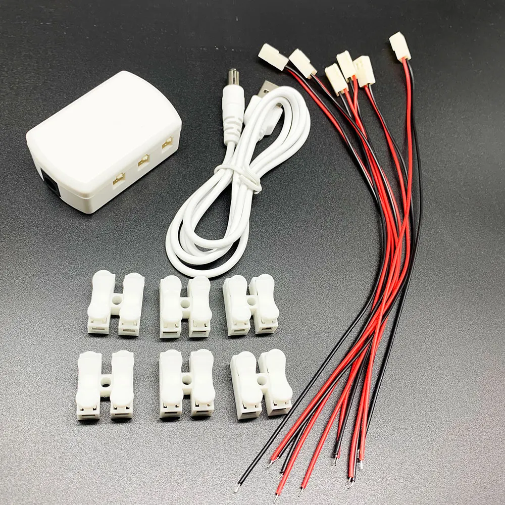 5V USB AC/DC Adapter / Power supply with 6 ports output Railway Layout/Railroad Layout/Train Layout/Street lights Layout
5V USB AC/DC Adapter / Power supply with 6 ports output Railway Layout/Railroad Layout/Train Layout/Street lights Layout