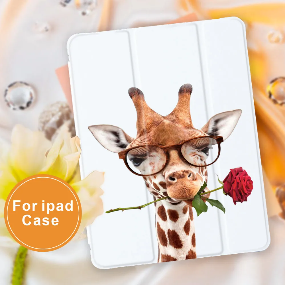 Cute Giraffe Series For Air 4 Silicone Case for iPad Pro 2020 10.5 10.2 inch 8th Generation 7th 12.9 inch Automatic Wake Up
Cute Giraffe Series For Air 4 Silicone Case for iPad Pro 2020 10.5 10.2 inch 8th Generation 7th 12.9 inch Automatic Wake Up