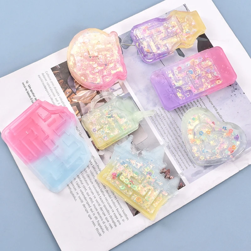 Quicksand Silicone Mould Crystal Epoxy Resin Mold DIY Crafts Jewelry Making Tool
Quicksand Silicone Mould Crystal Epoxy Resin Mold DIY Crafts Jewelry Making Tool