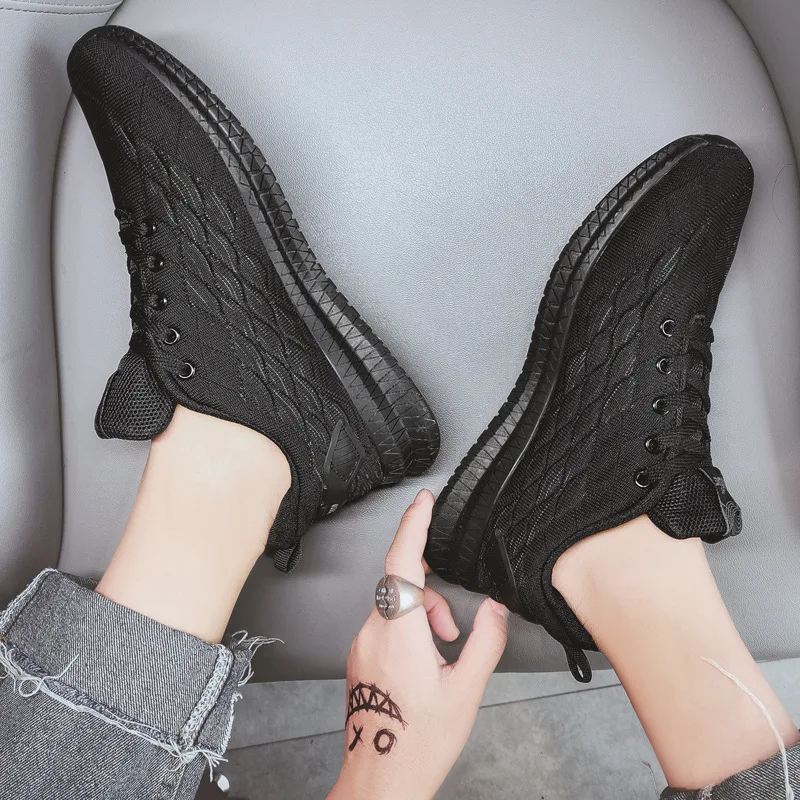 Men Flying Weaving Mesh Breathable Sneakers Running Shoes Men Casual Shoes Man Trainers Walking Shoes Male Outdoor Footwear
Men Flying Weaving Mesh Breathable Sneakers Running Shoes Men Casual Shoes Man Trainers Walking Shoes Male Outdoor Footwear