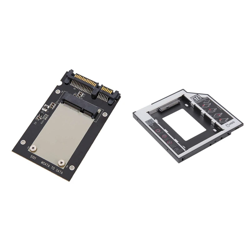 1 шт. плата Msata Ssd до 2,5 дюйма адаптер Sata Drive Msata адаптер и 1 шт. Sata 2Nd Hdd Ssd жесткий диск Caddy 9,5 мм
1 шт. плата Msata Ssd до 2,5 дюйма адаптер Sata Drive Msata адаптер и 1 шт. Sata 2Nd Hdd Ssd жесткий диск Caddy 9,5 мм