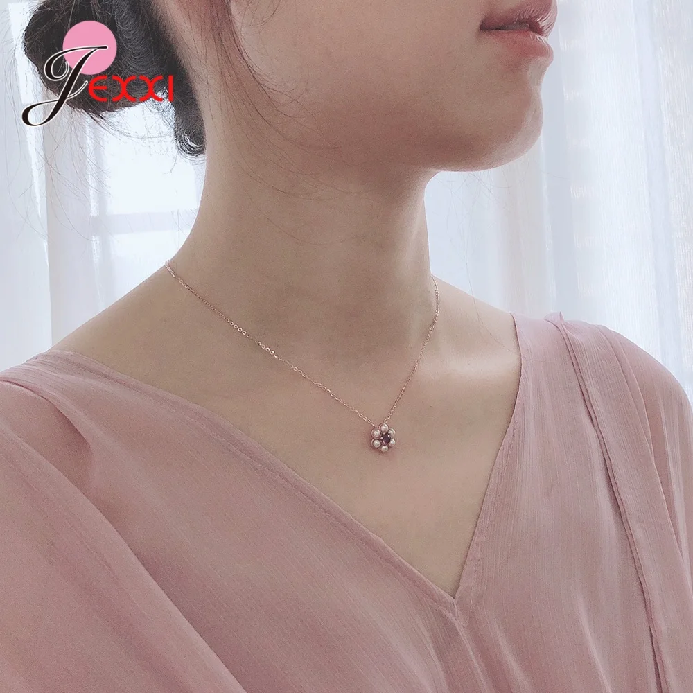 Hot Selling Genuine 925 Sterling Silver Modern Chain Necklace For Women With Flower Pattern Pendant New Bijoux Jewelry Gifts
Hot Selling Genuine 925 Sterling Silver Modern Chain Necklace For Women With Flower Pattern Pendant New Bijoux Jewelry Gifts