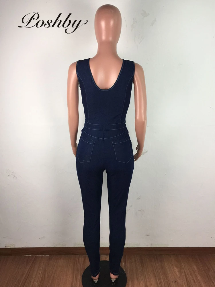 Poshby Slim Sexy Denim Jumpsuit One Piece Clothes Sleeveless Corns Bandage Hollow Out Tank Rompers for Women Bodycon Leggings
Poshby Slim Sexy Denim Jumpsuit One Piece Clothes Sleeveless Corns Bandage Hollow Out Tank Rompers for Women Bodycon Leggings