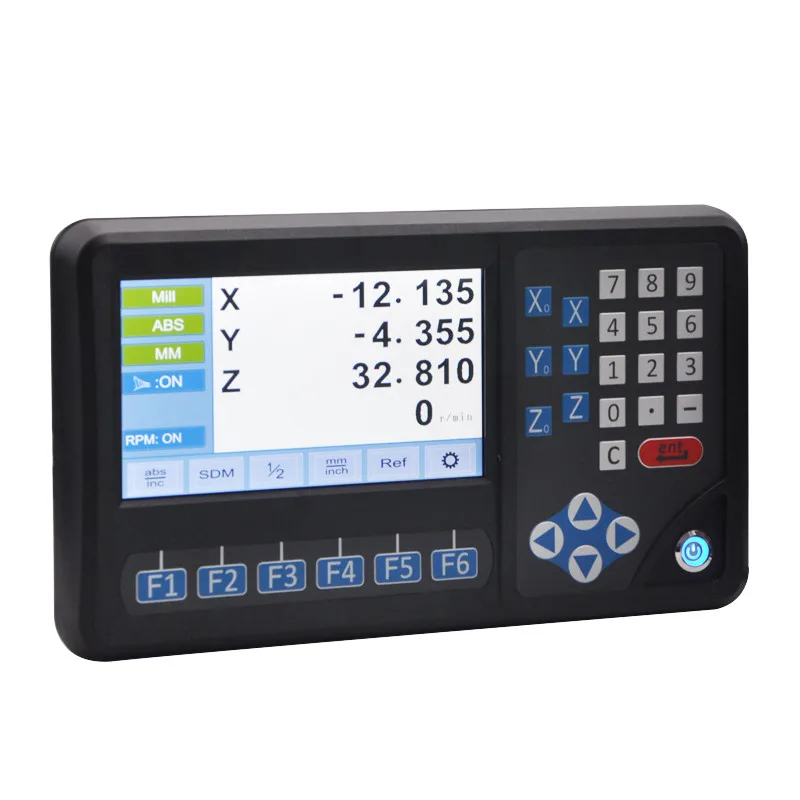 Ditron D80-3V DRO 3 Axis display DRO Digital Readout Large LCD Screen RPM Function F Lathe Machine Milling Grinder Boring Drill
Ditron D80-3V DRO 3 Axis display DRO Digital Readout Large LCD Screen RPM Function F Lathe Machine Milling Grinder Boring Drill