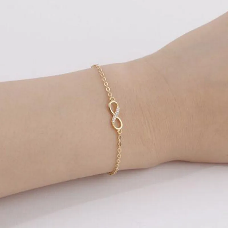 Ladies Fashion Diamond-Encrusted Bracelet Chic Design Eternal Love Exquisite Workmanship Girlfriend Birthday Romantic Gift
Ladies Fashion Diamond-Encrusted Bracelet Chic Design Eternal Love Exquisite Workmanship Girlfriend Birthday Romantic Gift