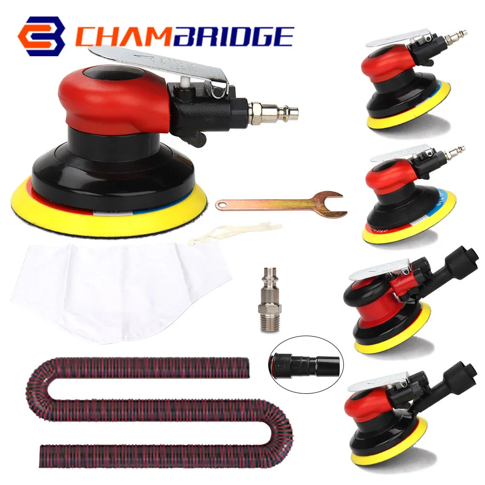 Pneumatic Air Sander Polisher 5inch/6inch Random Orbital Air Vacuum Grinder Grinding Sanding Machine Pneumatic Tools for Car
Pneumatic Air Sander Polisher 5inch/6inch Random Orbital Air Vacuum Grinder Grinding Sanding Machine Pneumatic Tools for Car