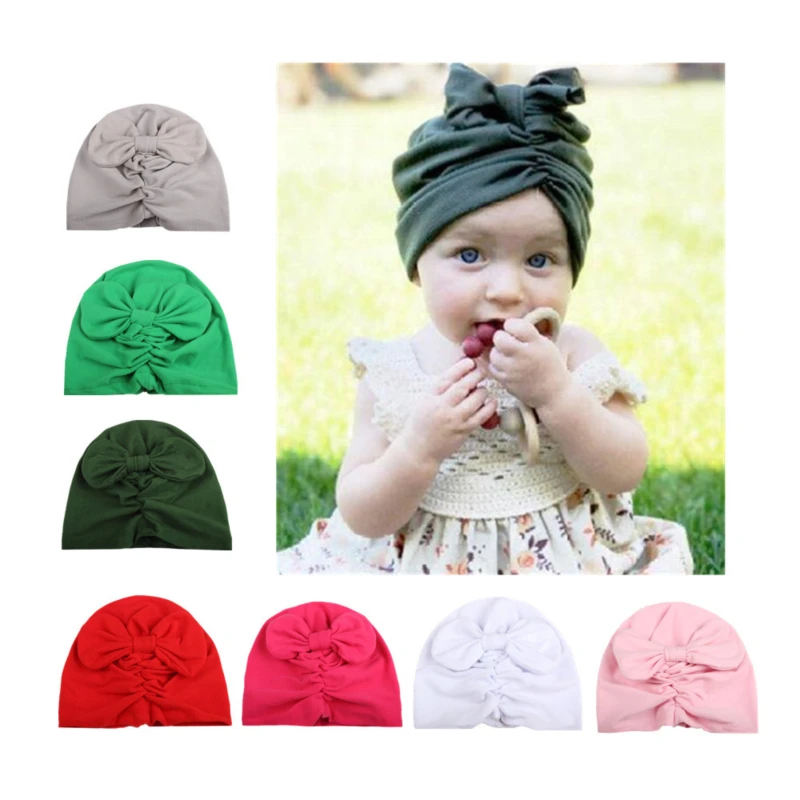 Baby Cotton Blends Headband Soft Rabbit Bowknot Turban Hair Bands Soft KnitFabric Pleated Bow Indian Hat for Gift
Baby Cotton Blends Headband Soft Rabbit Bowknot Turban Hair Bands Soft KnitFabric Pleated Bow Indian Hat for Gift