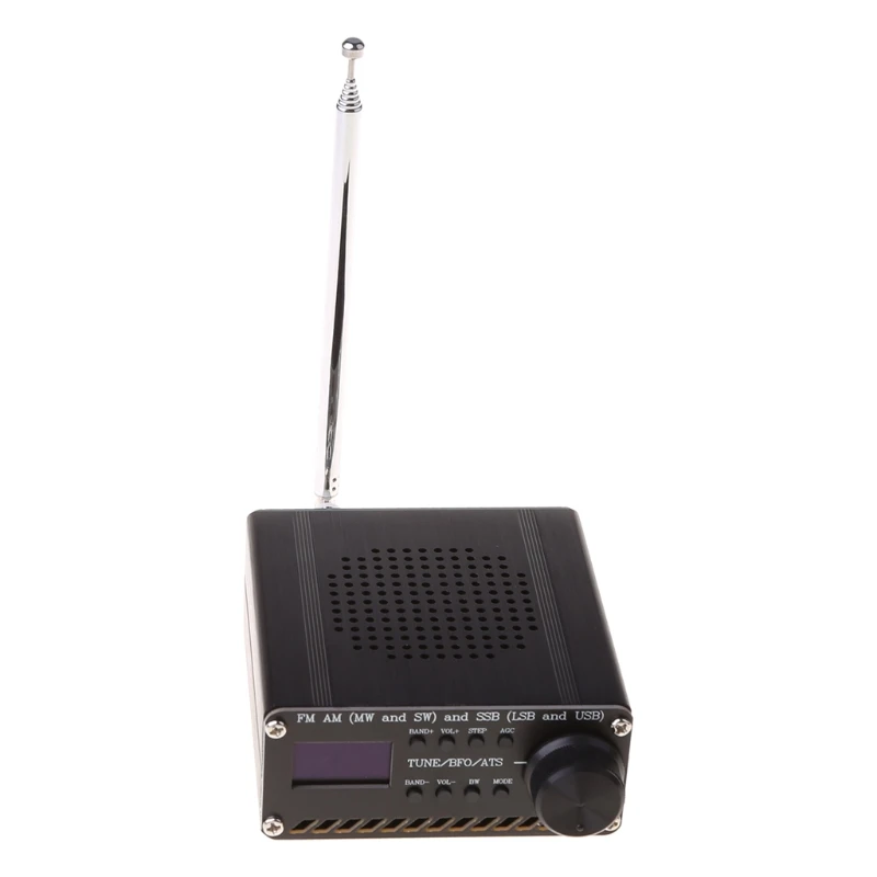 Assembled SI4732 All Band Radio Receiver FM AM (MW & SW) SSB (LSB & USB) with lithium battery + Antenna + Speaker + Case
Assembled SI4732 All Band Radio Receiver FM AM (MW & SW) SSB (LSB & USB) with lithium battery + Antenna + Speaker + Case
