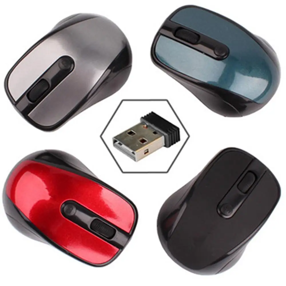 2.4GHz Mouse Wireless Optical Mouse Mice with USB Receiver 1600dpi 3 Keys Wireless Mouse for PC Laptop Computer
2.4GHz Mouse Wireless Optical Mouse Mice with USB Receiver 1600dpi 3 Keys Wireless Mouse for PC Laptop Computer