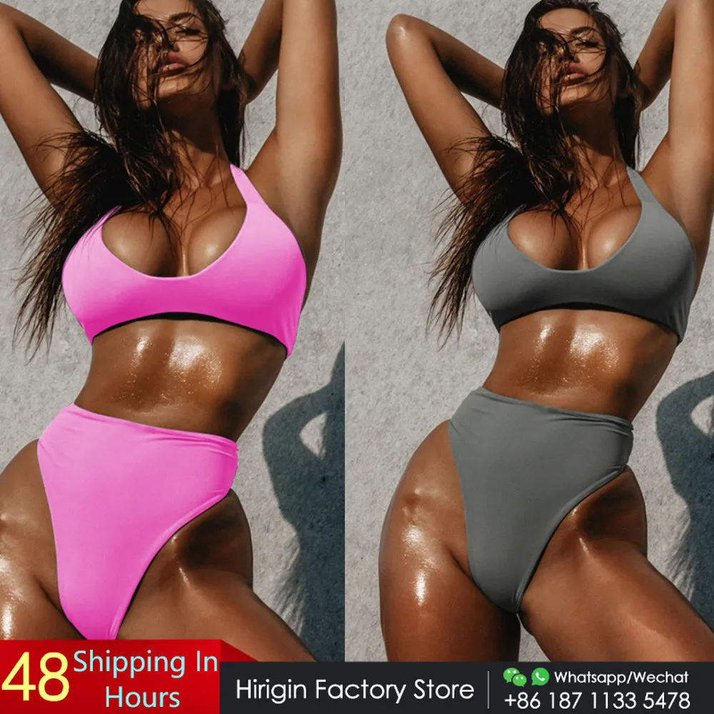 Hirigin Sexy High Waist Thong Bikini 2019 Women Swimwear Bandage Push Up Padded Women Bathing Suit Summer Swimsuit Beachwear
Hirigin Sexy High Waist Thong Bikini 2019 Women Swimwear Bandage Push Up Padded Women Bathing Suit Summer Swimsuit Beachwear