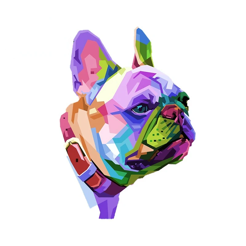 Colorful French Bulldog Car Stickers Funny Decal Graffiti Car Refrigerators Motorcycle Decor Camper Travel Bumper DIY Decal
Colorful French Bulldog Car Stickers Funny Decal Graffiti Car Refrigerators Motorcycle Decor Camper Travel Bumper DIY Decal