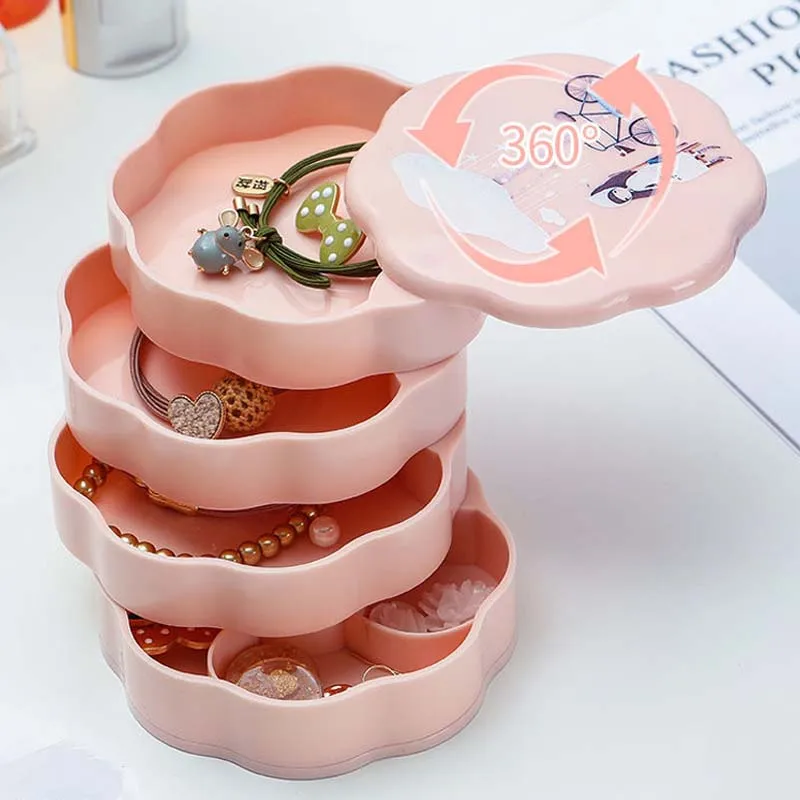 Creative 360 Rotating Makeup Organizer Detachable Adjustable Makeup Storage Holder Rack Jewelry Cosmetic Storage Box
Creative 360 Rotating Makeup Organizer Detachable Adjustable Makeup Storage Holder Rack Jewelry Cosmetic Storage Box