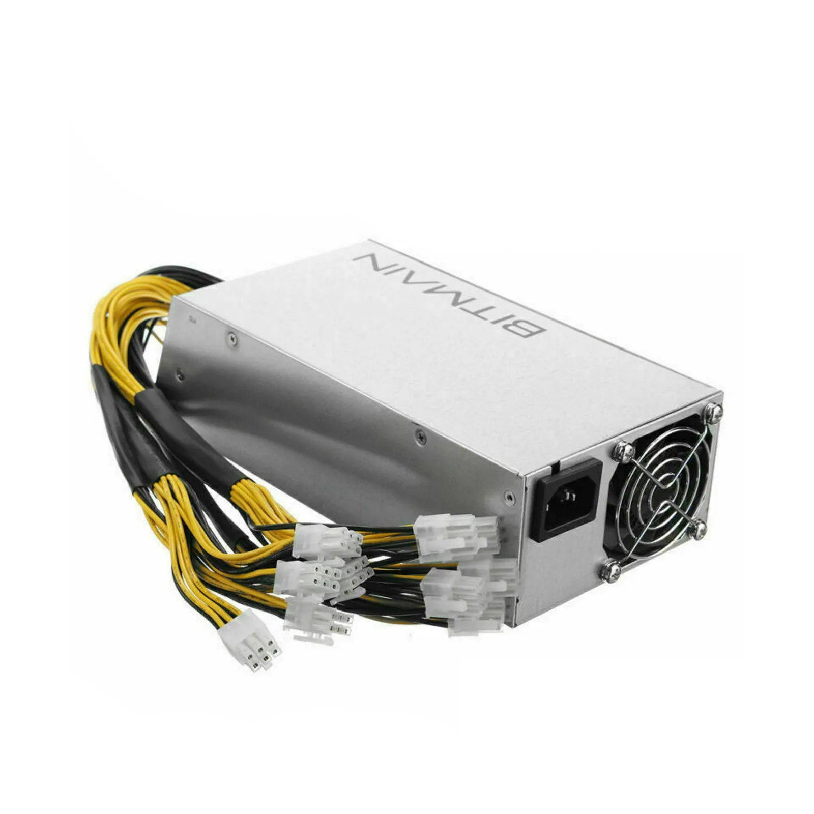 New Original Antminer APW3++ PSU 1600W Power Supply for Bitmain D3 S9 S7 L3 B3 X3 T9 5 pairs 6 pin PCI-E connectors
New Original Antminer APW3++ PSU 1600W Power Supply for Bitmain D3 S9 S7 L3 B3 X3 T9 5 pairs 6 pin PCI-E connectors