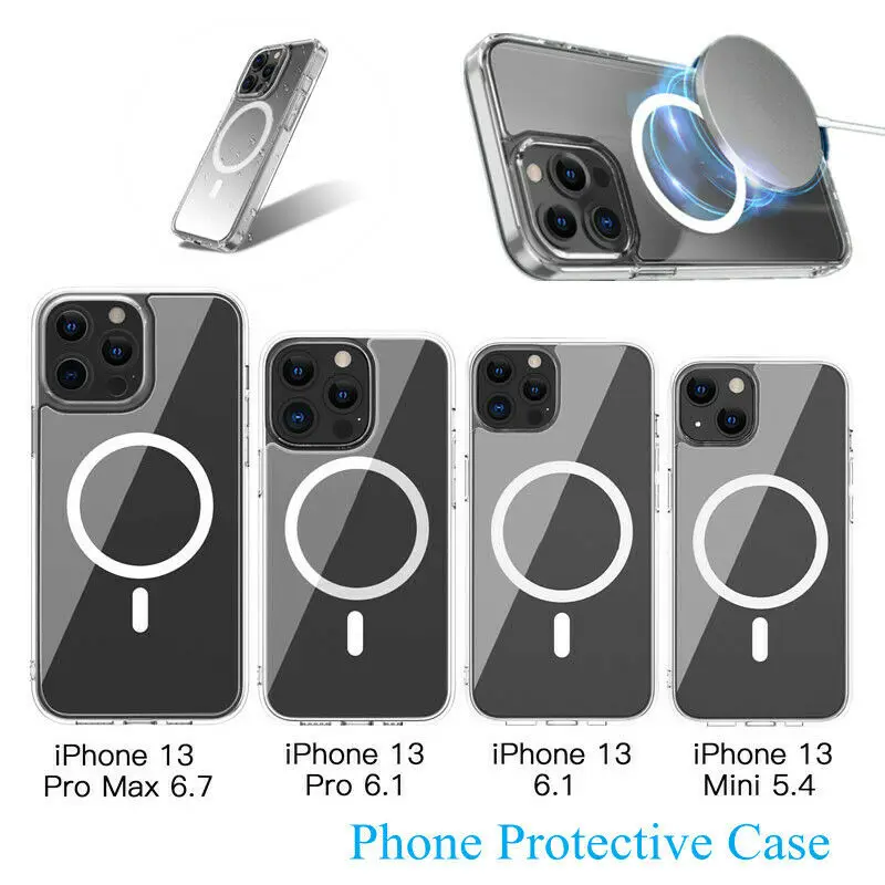 Hot Magsafe Magnetic Wireless Charging Case For iPhone 12 11 13 Pro MAX mini XR X XS MAX 7 8 Plus SE 2020 Shockproof Cover Cases
Hot Magsafe Magnetic Wireless Charging Case For iPhone 12 11 13 Pro MAX mini XR X XS MAX 7 8 Plus SE 2020 Shockproof Cover Cases