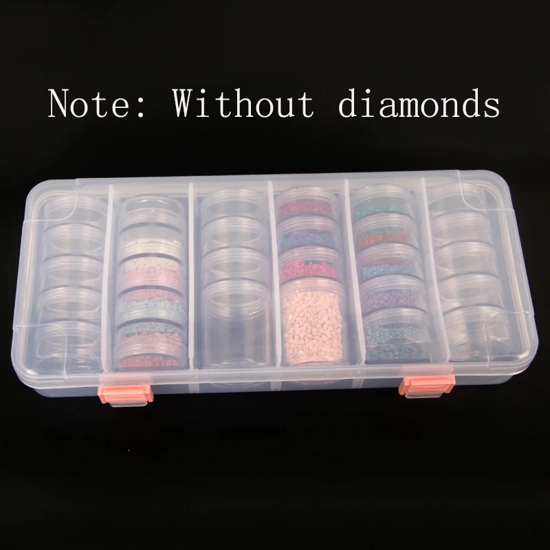28 Grids Diamond Painting Accessories Container Box DIY Diamant Embroidery Mosaic Tools Bead Transparent Plastic Drill Storage
28 Grids Diamond Painting Accessories Container Box DIY Diamant Embroidery Mosaic Tools Bead Transparent Plastic Drill Storage