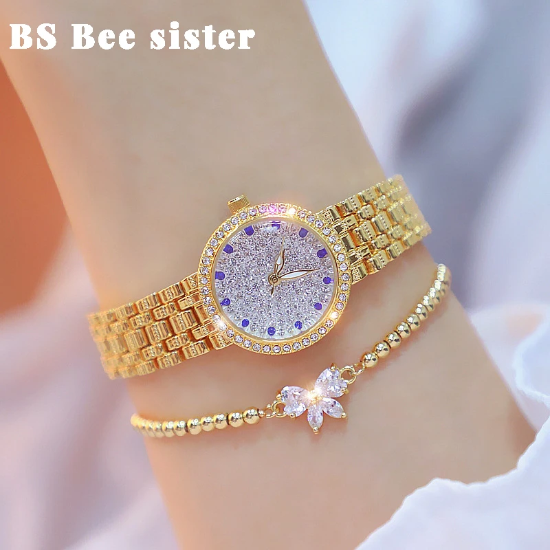 BS Top Luxury Women Watches Gold Diamond Quartz WristWatch Fashion Ladies's WristWatches Stainless Steel Band Relogio Feminino
BS Top Luxury Women Watches Gold Diamond Quartz WristWatch Fashion Ladies's WristWatches Stainless Steel Band Relogio Feminino