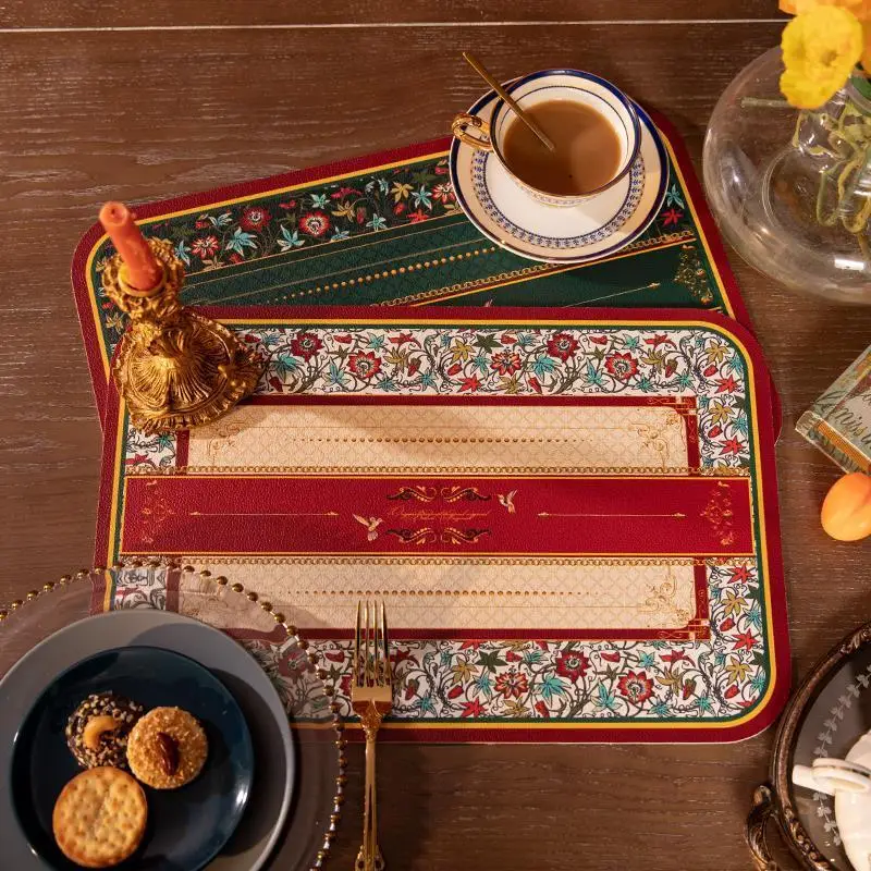 Kitchen Accessories Nordic Style Water-OilProof Leather Table Mat Hot Pad Chirstmas New Year Dining Decoration Placemat Gift
Kitchen Accessories Nordic Style Water-OilProof Leather Table Mat Hot Pad Chirstmas New Year Dining Decoration Placemat Gift
