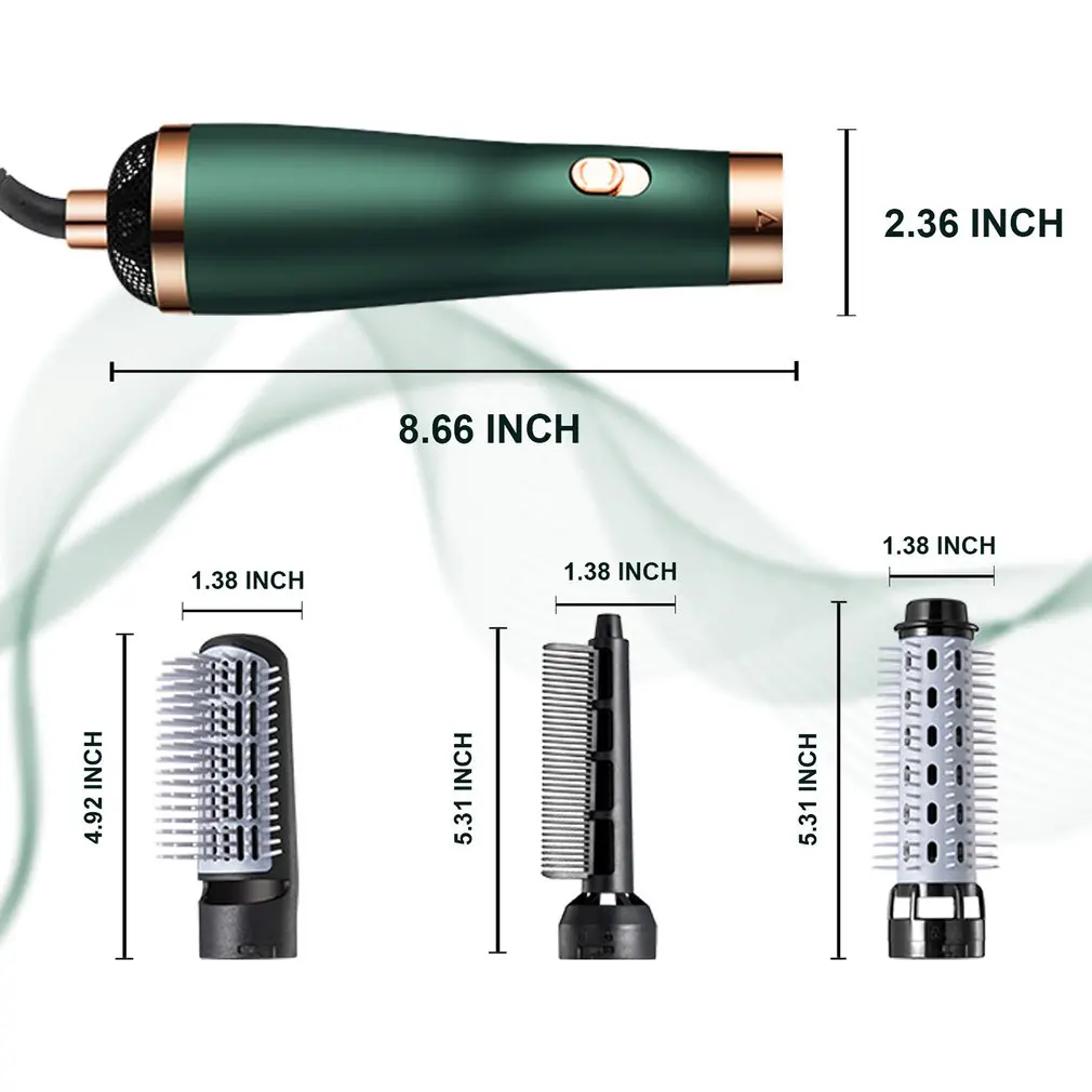 Hair Dryer Brush All-in-One Hot Air Brush For Drying Straightening Curling Hair Volumizer Blow Dryer Brush Hair Styler Brush
Hair Dryer Brush All-in-One Hot Air Brush For Drying Straightening Curling Hair Volumizer Blow Dryer Brush Hair Styler Brush