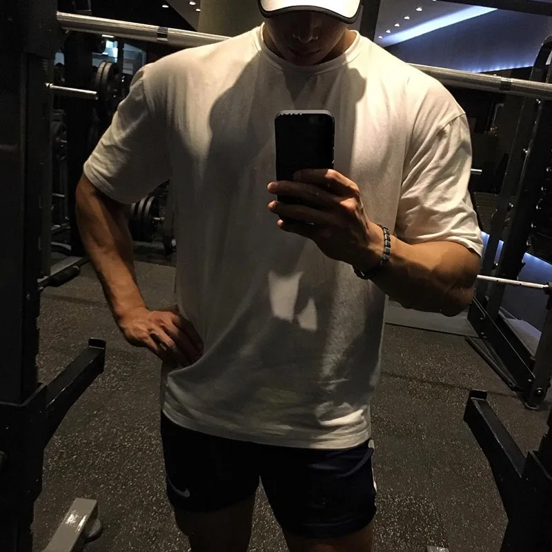 Men Short Sleeve T-shirt 2021 New T-Shirts Cotton Mens Tees Tops Fitness Bodybuilding T-Shirts Brand Clothing Harajuku Y
Men Short Sleeve T-shirt 2021 New T-Shirts Cotton Mens Tees Tops Fitness Bodybuilding T-Shirts Brand Clothing Harajuku Y