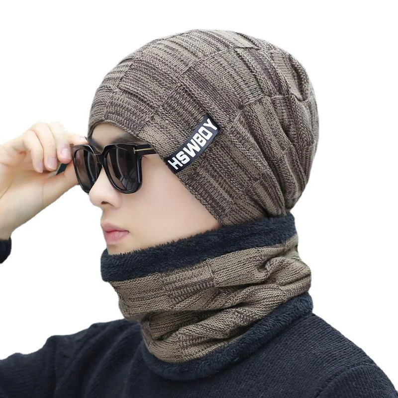 New Winter Beanie Hat For Men Male Thick Windproof Comfortable Warm Knitted Hat Scarf Cap Cycling Bonnet Hats
New Winter Beanie Hat For Men Male Thick Windproof Comfortable Warm Knitted Hat Scarf Cap Cycling Bonnet Hats