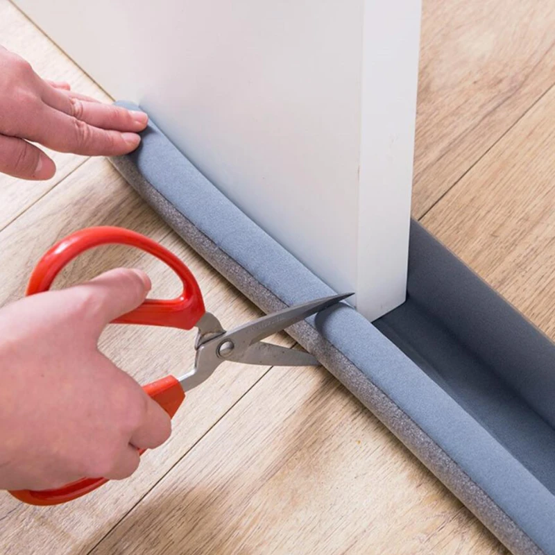 91.5CM Flexible Door Bottom Sealing Strip Guard Wind Dust Blocker Sealer Stopper Twin Door Decor Protector Doorstop Draft
91.5CM Flexible Door Bottom Sealing Strip Guard Wind Dust Blocker Sealer Stopper Twin Door Decor Protector Doorstop Draft