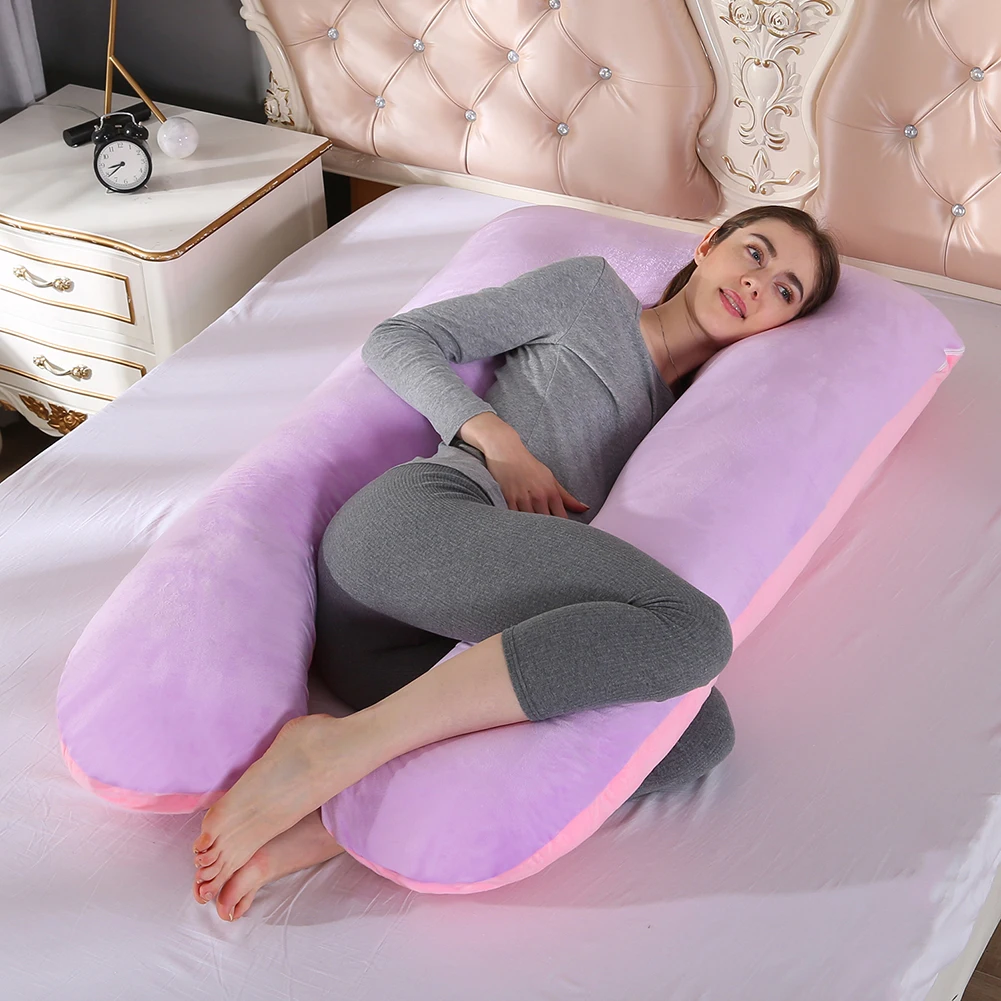 U-shaped Large Pregnancy Pillows Comfortable Cotton Maternity Pillow Body Pillow for Pregnant Women Side Sleeping Support
U-shaped Large Pregnancy Pillows Comfortable Cotton Maternity Pillow Body Pillow for Pregnant Women Side Sleeping Support