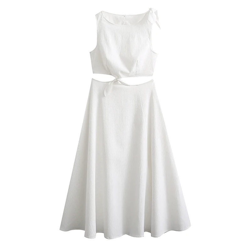 MESTTRAF Women 2021 Sexy With Tie Hollow Out lining Mini Dress Vestidos Vintage Sleeveless Back Zipper High Street Female Dress
MESTTRAF Women 2021 Sexy With Tie Hollow Out lining Mini Dress Vestidos Vintage Sleeveless Back Zipper High Street Female Dress